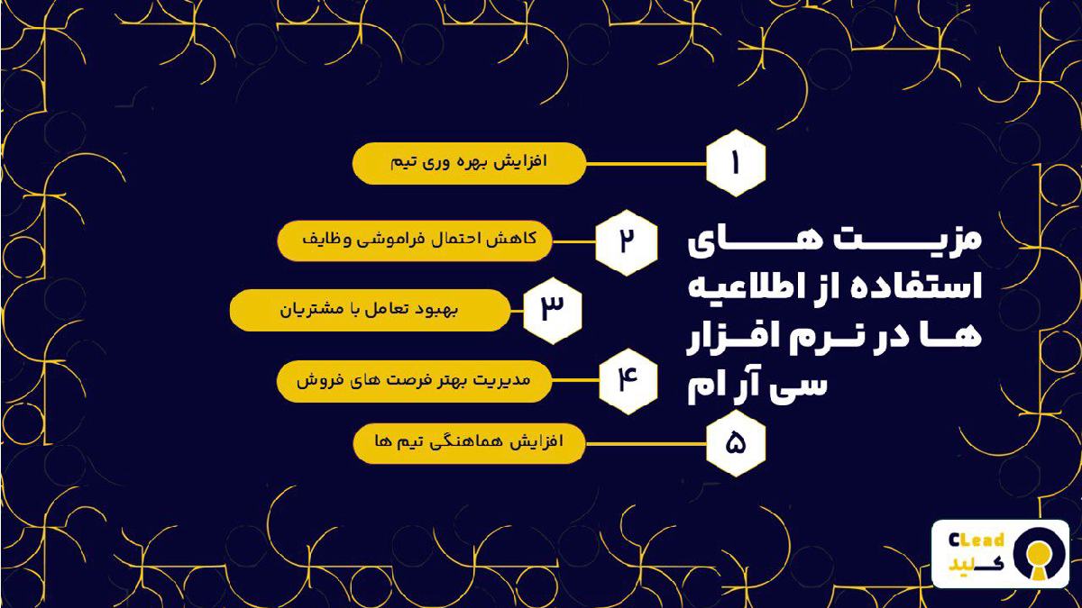 مزایای اطلاعیه ها در نرم افزار سی آر ام چیست؟