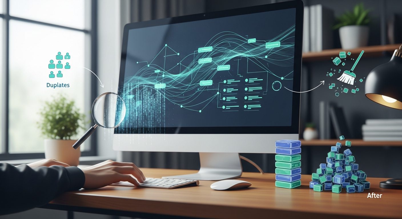 راهنمای جامع پاکسازی داده‌های CRM؛ راهکارهای افزایش بهره‌وری و دقت گزارش‌ها در کلید