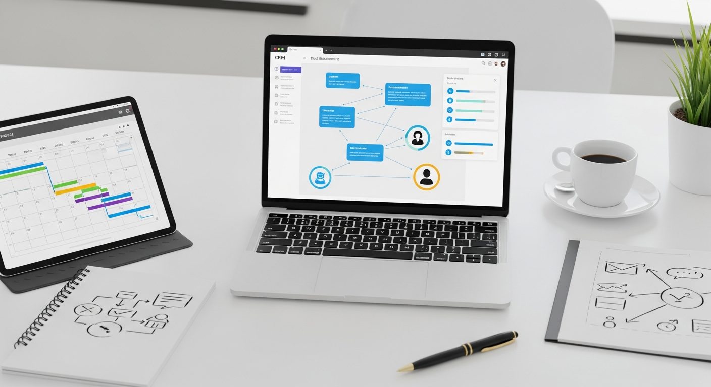 مدیریت هوشمند وظایف تیمی در پروژه‌های پس از فروش با CRM کلید