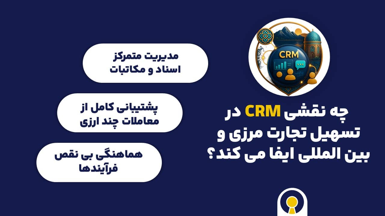  چه نقشی CRM در تسهیل تجارت مرزی و بین المللی ایفا می کند؟