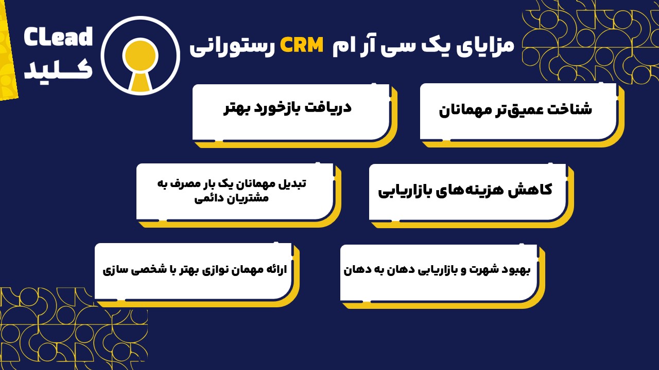 سی آر ام رستورانی چه مزایایی دارد؟