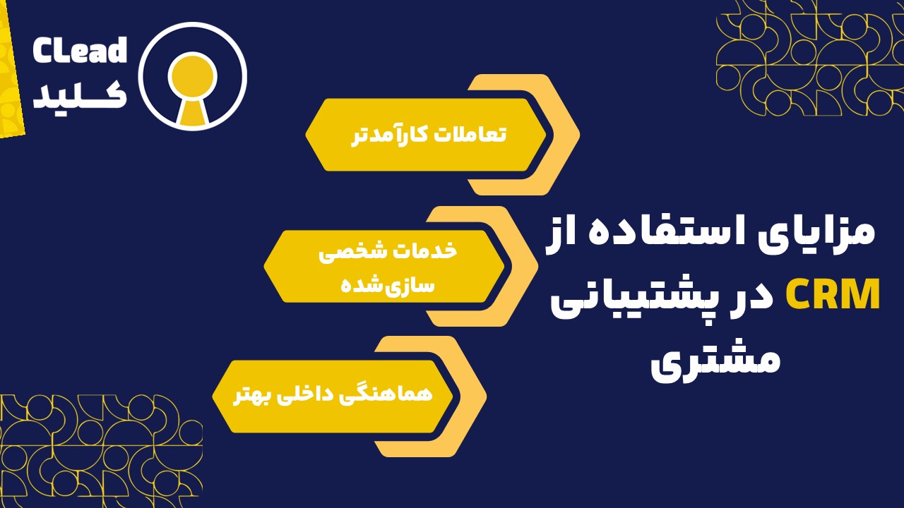 پشتیبانی مشتری در نرم افزار سی آر ام