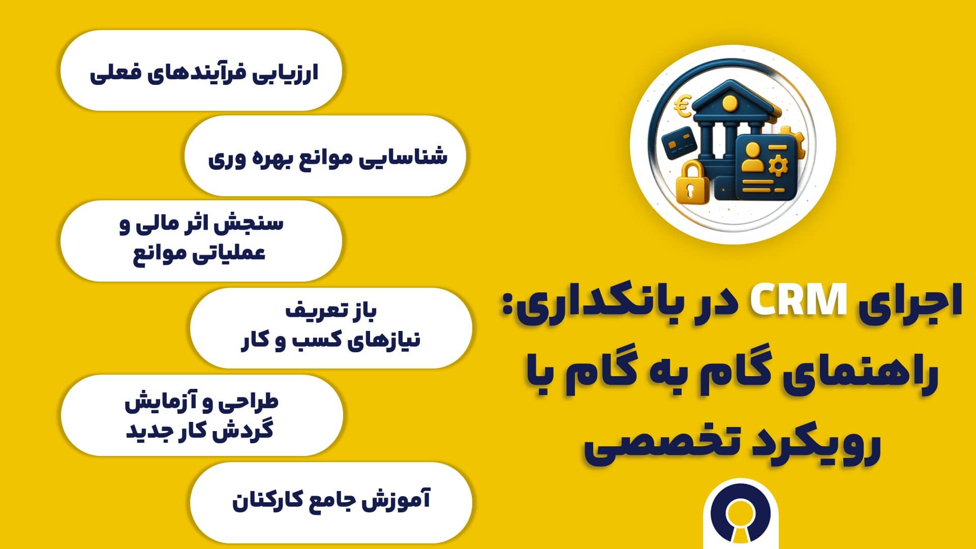 اجرای CRM در بانکداری: راهنمای گام‌ به‌ گام با رویکرد تخصصی