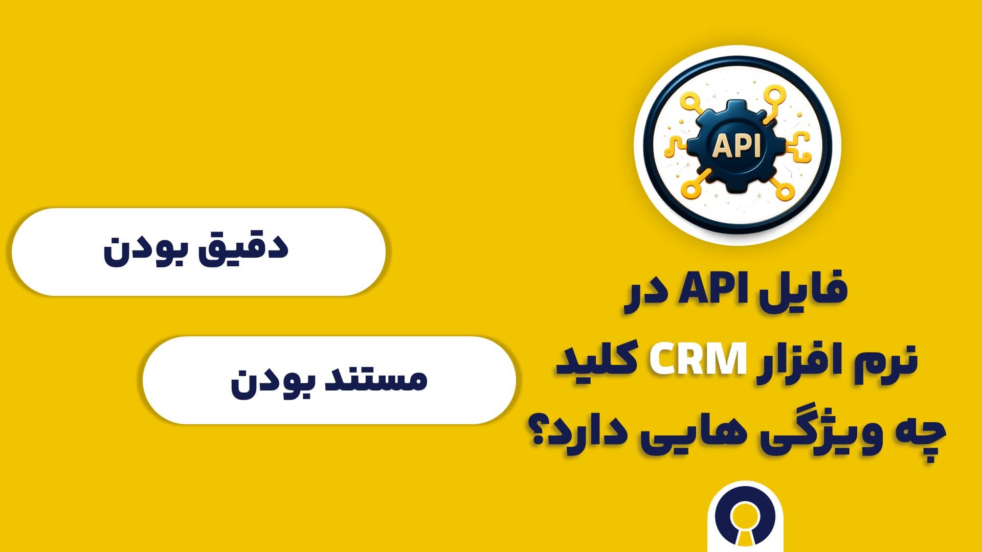 فایل API در نرم افزار CRM کلید چه ویژگی هایی دارد؟